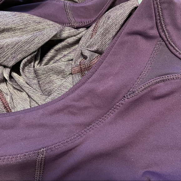 Lululemon 2-in-Run Tank - Purple - Size 6 - Picture 8 of 10
